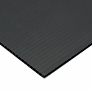 Black coroplast sheet for signboards