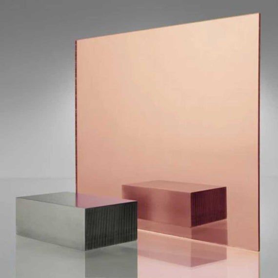 Rose Gold Mirrored Acrylic Sheets  Acrylic Sheet Distributors in