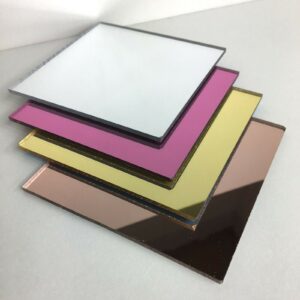 SILVER MIRRORED ACRYLIC SHEETS