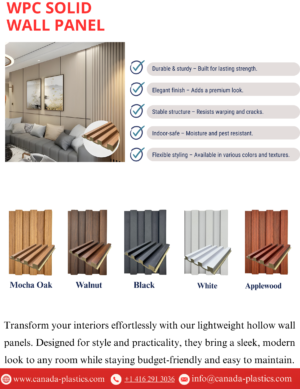 WPC Solid panels stock