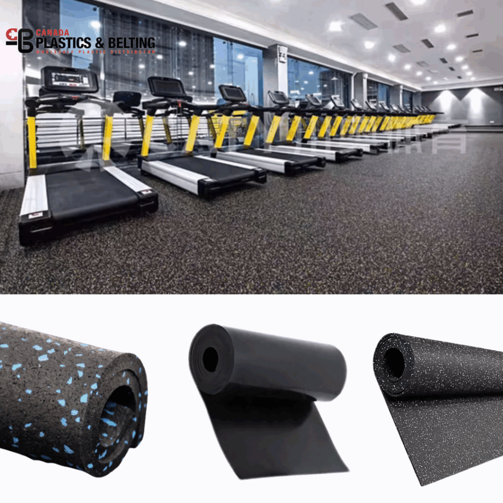 Rubber Flooring Applications
