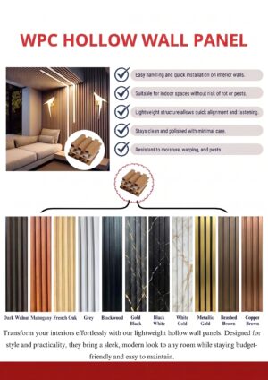 WPC Hollow Wall Panels
