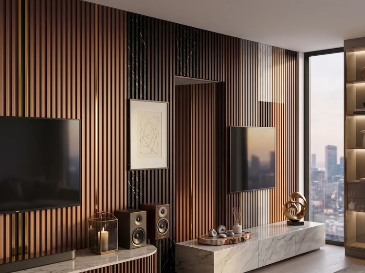 Two wood-look grooved wall panels can sit side by side in a showroom and look nearly identical. Only one of them is actually built to quiet a room down.

That mix-up trips up a lot of buyers searching for the best acoustic wall panels for modern interiors. The grooved, textured look that reads as 